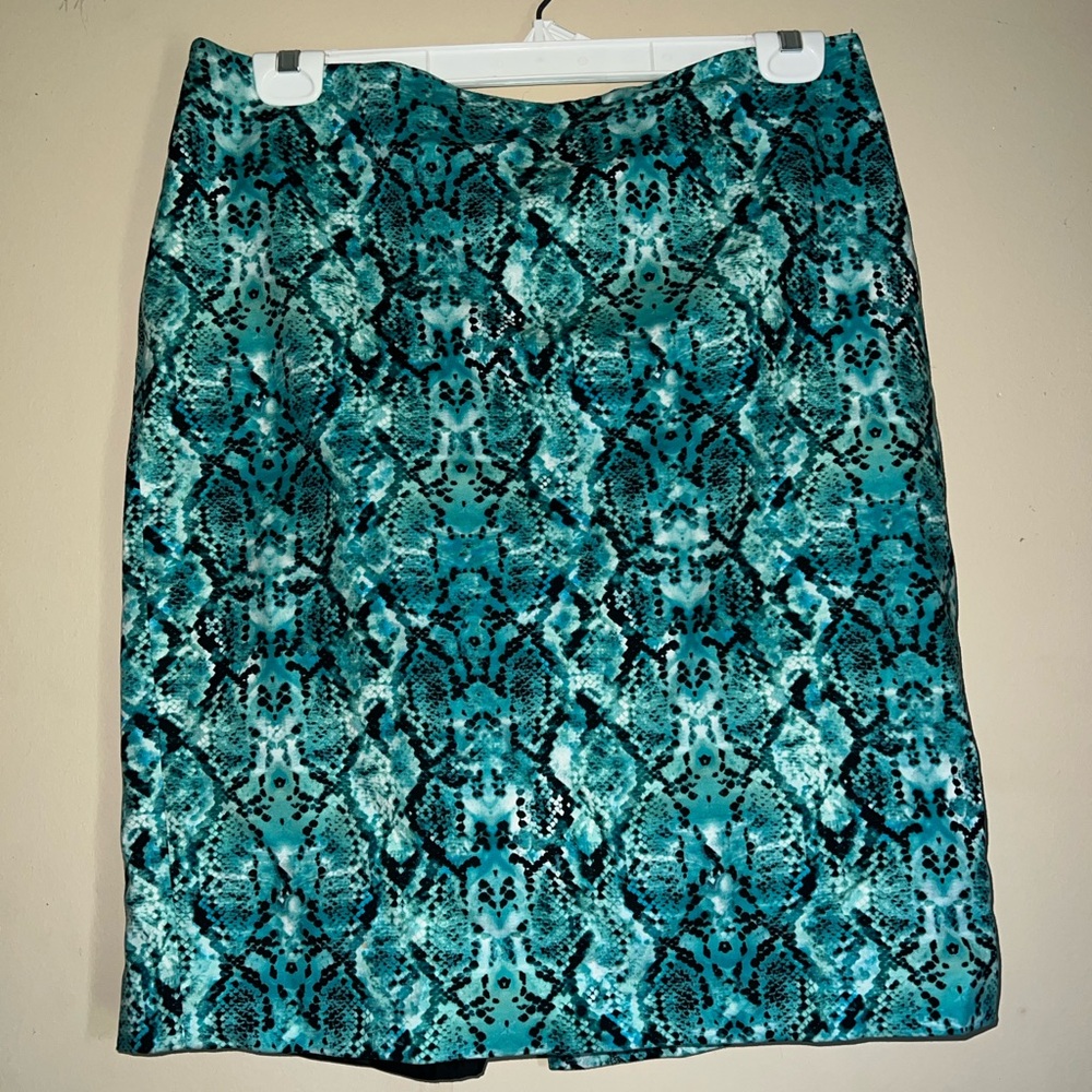 Liz Claiborne Snake Print Skirt Size 14
